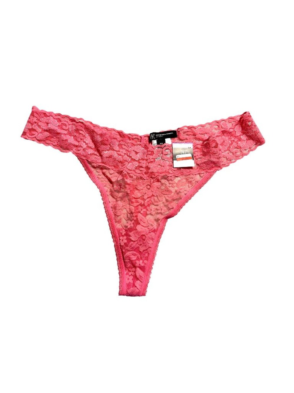INC Lace Thong Hot Pink XXL Womens Intimates